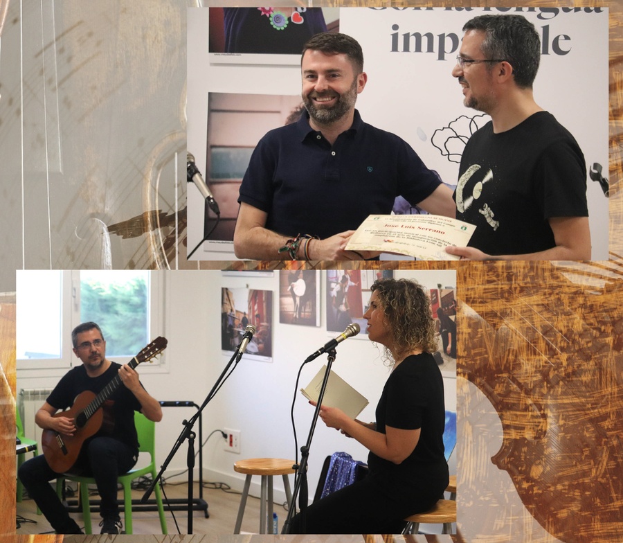 Presentación y Diploma en la Biblioteca Pública de Cabanillas del Campo