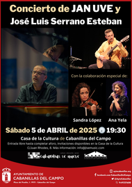 Concierto de Jan Uve y jlsemusic con Ana Yela y Sandra López en Cabanillas del Campo