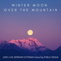 Winter Moon Over The Mountain
